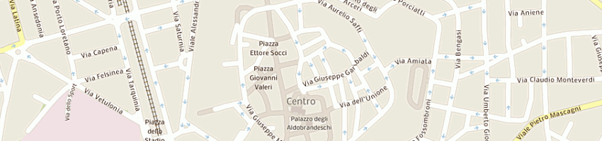 Mappa della impresa vineria da romolo a GROSSETO