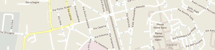 Mappa della impresa petrongari agostino e roberto a CAPENA