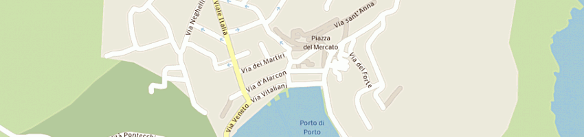 Mappa della impresa elba villas di melani massimo snc a PORTO AZZURRO