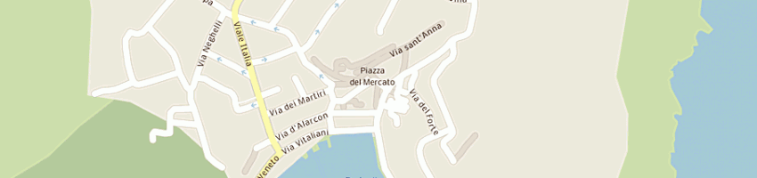 Mappa della impresa agenzia immobiliare di scarlatti andrea a PORTO AZZURRO