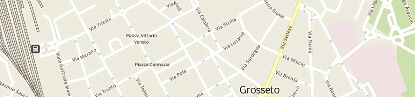 Mappa della impresa taliani parrucchiera a GROSSETO