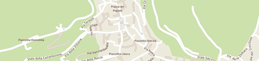 Mappa della impresa centro di bellezza fausto e grazia a TODI