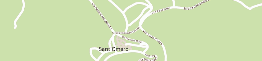 Mappa della impresa seven communications giancola loredana a SANT OMERO