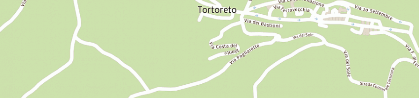 Mappa della impresa confezioni veronika di di clemente daniele a TORTORETO