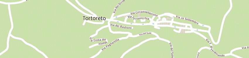 Mappa della impresa vetreria rodi srl a TORTORETO