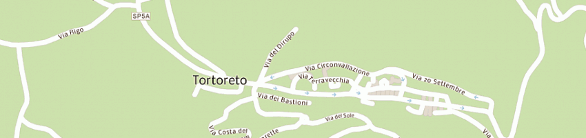 Mappa della impresa di paolo prefabbricati srl a TORTORETO