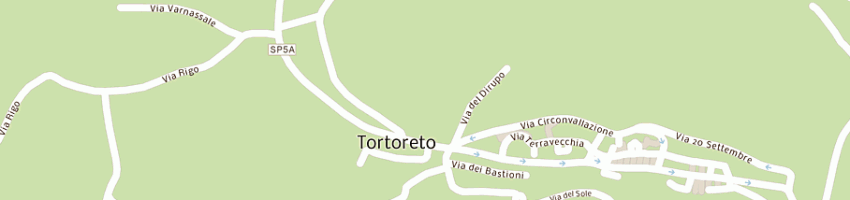 Mappa della impresa comune di tortoreto a TORTORETO