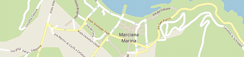 Mappa della impresa arca di arnaldi sandra a MARCIANA MARINA