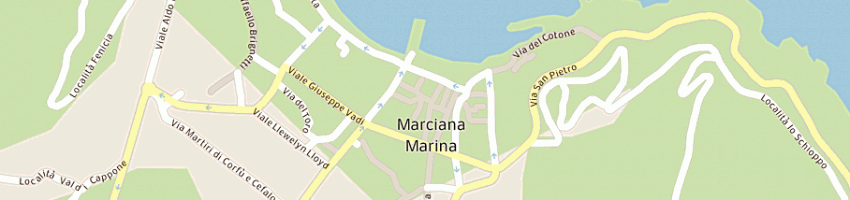 Mappa della impresa ufficio polizia municipale com marciano marina a MARCIANA MARINA