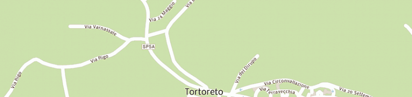 Mappa della impresa di edoardo mario a TORTORETO