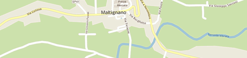 Mappa della impresa scuola media a MALTIGNANO