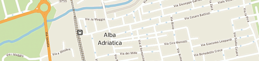 Mappa della impresa nova tools srl a ALBA ADRIATICA