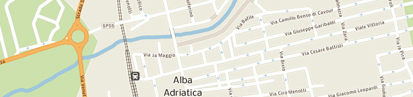 Mappa della impresa ciapanna annita a ALBA ADRIATICA