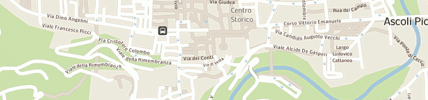 Mappa della impresa pierdomenico rosella a ASCOLI PICENO