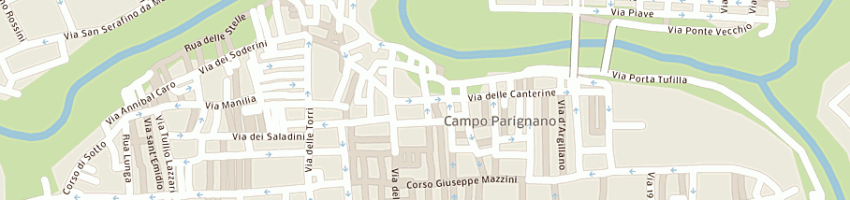 Mappa della impresa centro casa immobiliare snc a ASCOLI PICENO