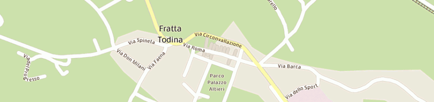 Mappa della impresa rapastella giuliana a FRATTA TODINA