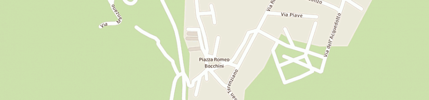 Mappa della impresa albergo ristorante dei pini a GUALDO CATTANEO