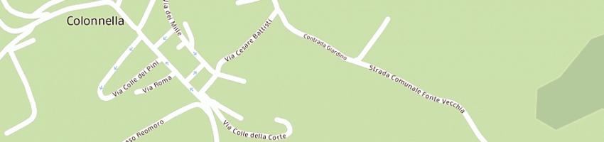 Mappa della impresa la taverna di carlo di cristofaro e c a COLONNELLA