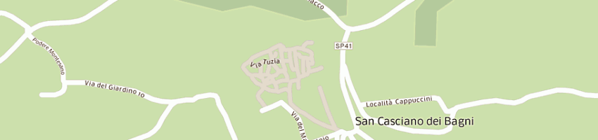 Mappa della impresa esse a sas a SAN CASCIANO DEI BAGNI