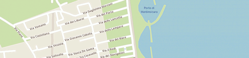 Mappa della impresa camping delle rose a MARTINSICURO