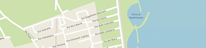 Mappa della impresa on the road a MARTINSICURO