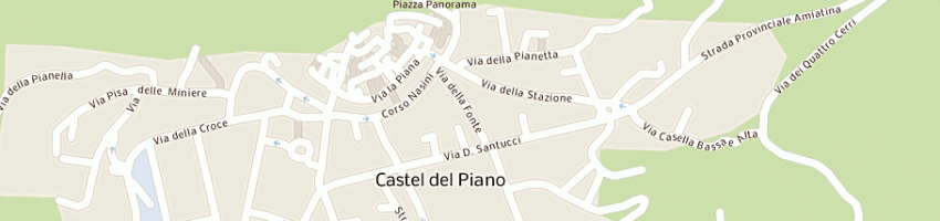 Mappa della impresa gallorini pietro a CASTEL DEL PIANO