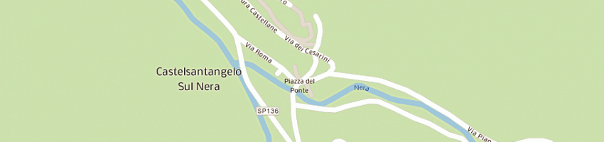 Mappa della impresa municipio a CASTELSANTANGELO SUL NERA