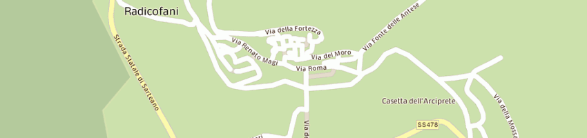 Mappa della impresa studio agrotecnico venturini lorenzo a RADICOFANI