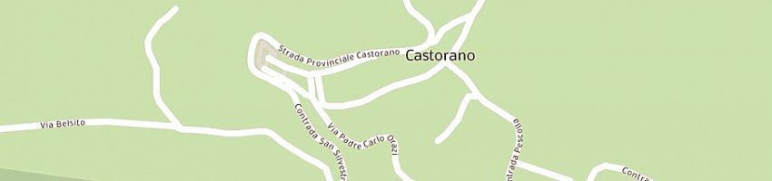 Mappa della impresa municipio di castorano a CASTORANO