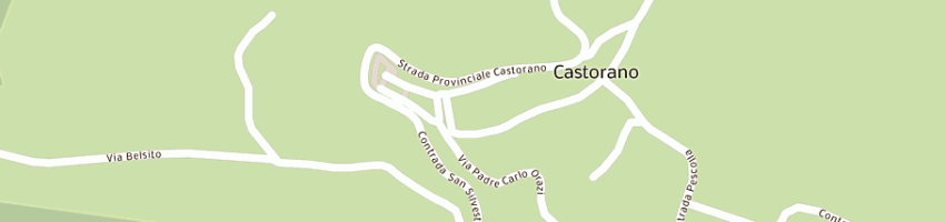 Mappa della impresa las di seghetti carlo a CASTORANO