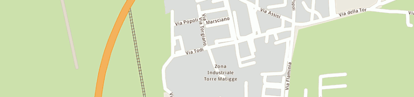 Mappa della impresa monelletta gustavo a PERUGIA