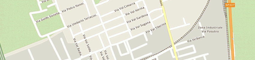 Mappa della impresa chiarini giacinto infissi a SAN BENEDETTO DEL TRONTO