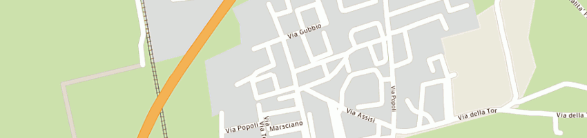 Mappa della impresa sestriere vernici srl a TREVI