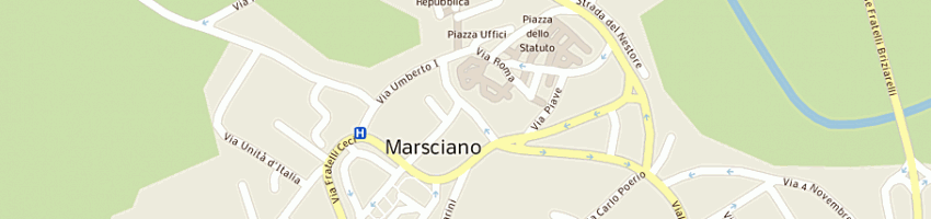 Mappa della impresa consorzio mediolanum marsciano a MARSCIANO