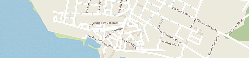 Mappa della impresa enoteca di via mozza di barlettani marco e cioni luca snc a PIOMBINO