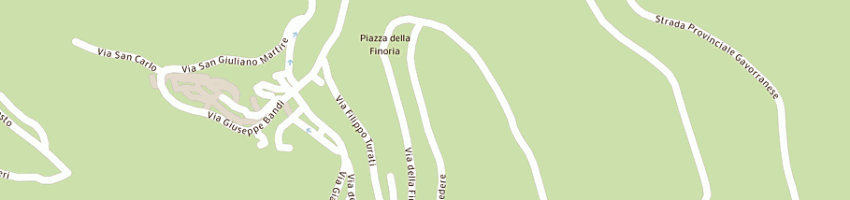Mappa della impresa il pelagone esercizi alberghieri srl a GAVORRANO