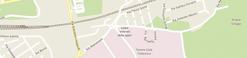 Mappa della impresa associazione polisportiva follonica hockey a FOLLONICA