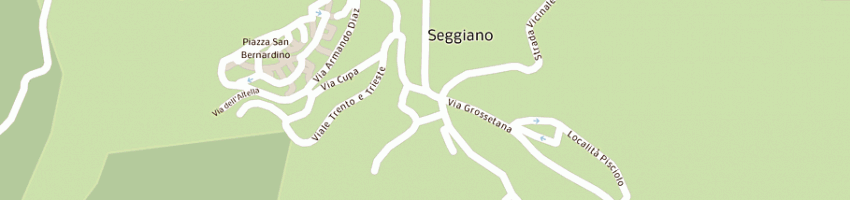 Mappa della impresa betteri paolino a SEGGIANO