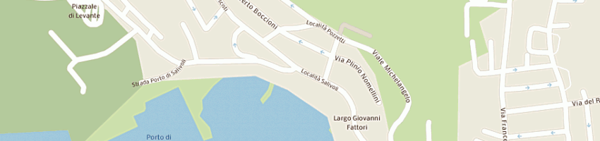 Mappa della impresa padovani tina a PIOMBINO