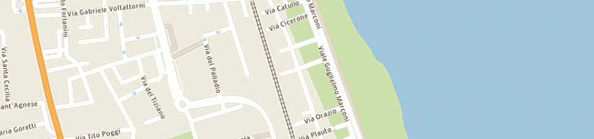 Mappa della impresa pizzeria il pipistrello a SAN BENEDETTO DEL TRONTO