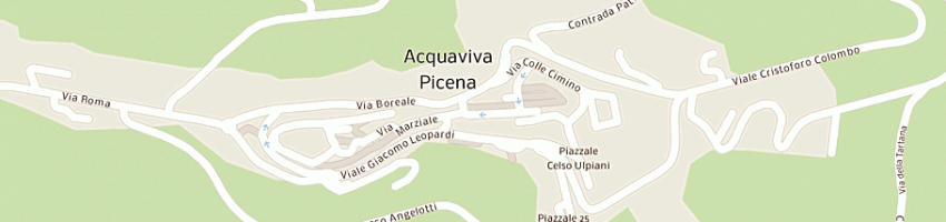 Mappa della impresa di girolamo zarroli aurelio e bertolotti gianfranco - snc a ACQUAVIVA PICENA