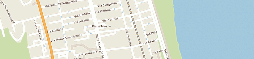 Mappa della impresa road di masseti emilio a SAN BENEDETTO DEL TRONTO
