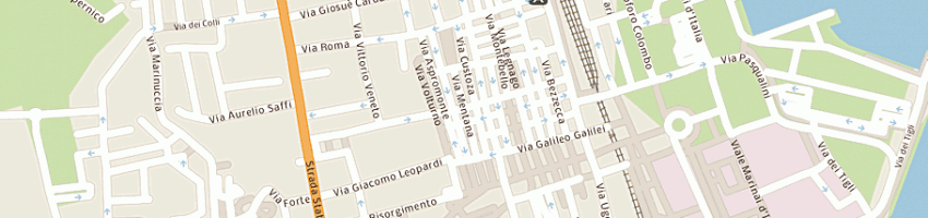 Mappa della impresa dial telefonia di mastrangelo ernesto a SAN BENEDETTO DEL TRONTO