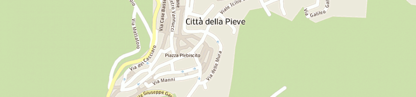 Mappa della impresa centro estetica paola a CITTA DELLA PIEVE