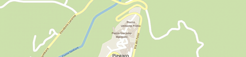 Mappa della impresa manni mauro a PIEGARO