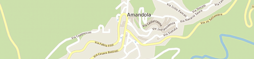 Mappa della impresa marcozzi amedeo a AMANDOLA