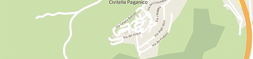 Mappa della impresa fiori e dintorni di cortecci lorella a CIVITELLA PAGANICO