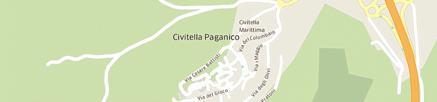 Mappa della impresa marsili a CIVITELLA PAGANICO