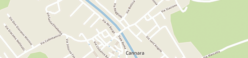 Mappa della impresa filippucci otello a CANNARA