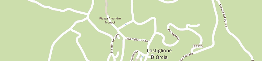 Mappa della impresa bar mori anna maria a CASTIGLIONE D ORCIA